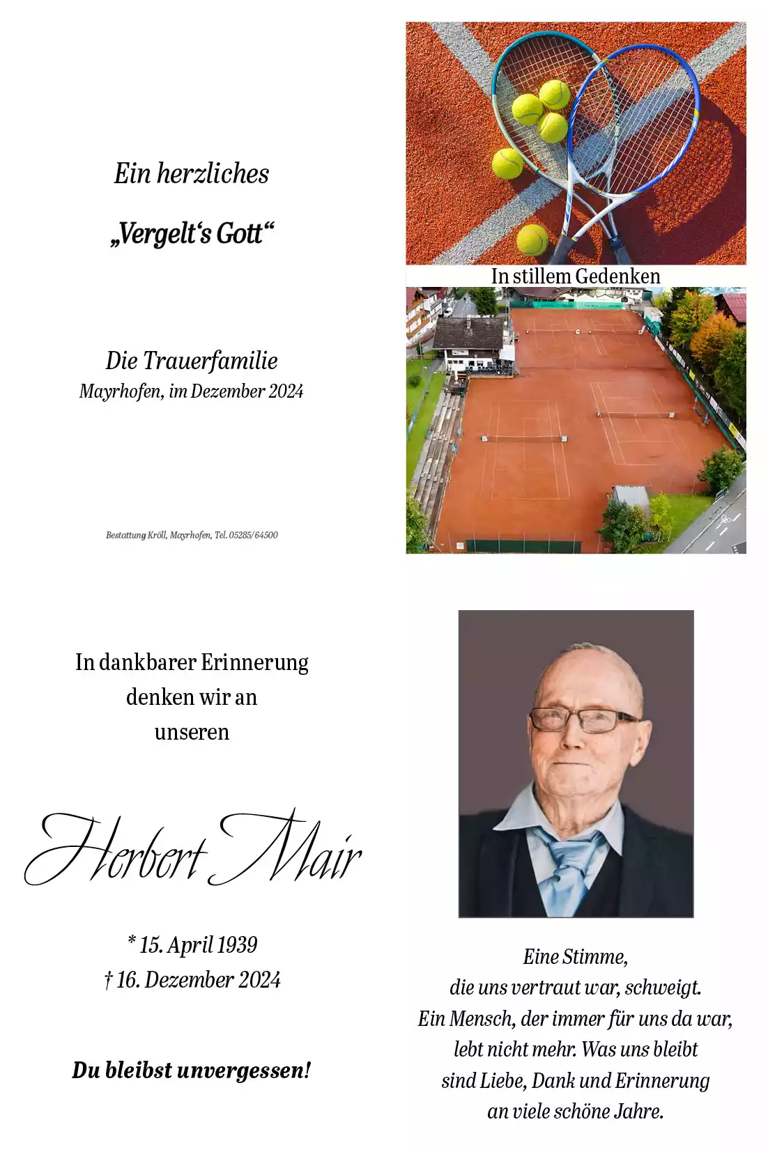 Parte von Herbert Mair